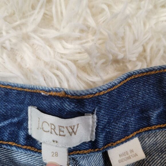 J. CREW DENIM RAW HEM SHORTS 28 - Picture 4 of 5